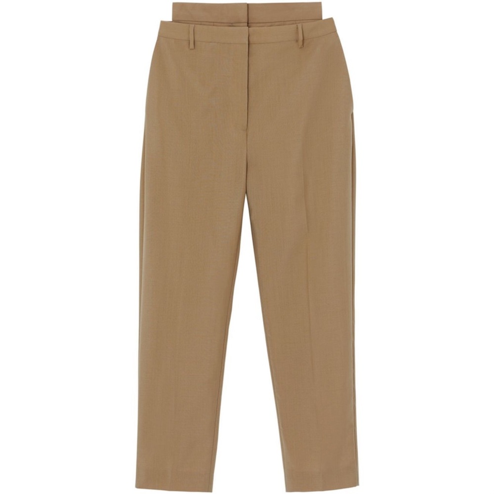 Burberry Khaki Casual Pants
